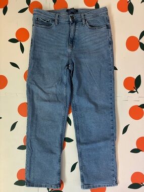 Calvin Klein Jeans Light Blue High-Rise Straight Leg Jeans